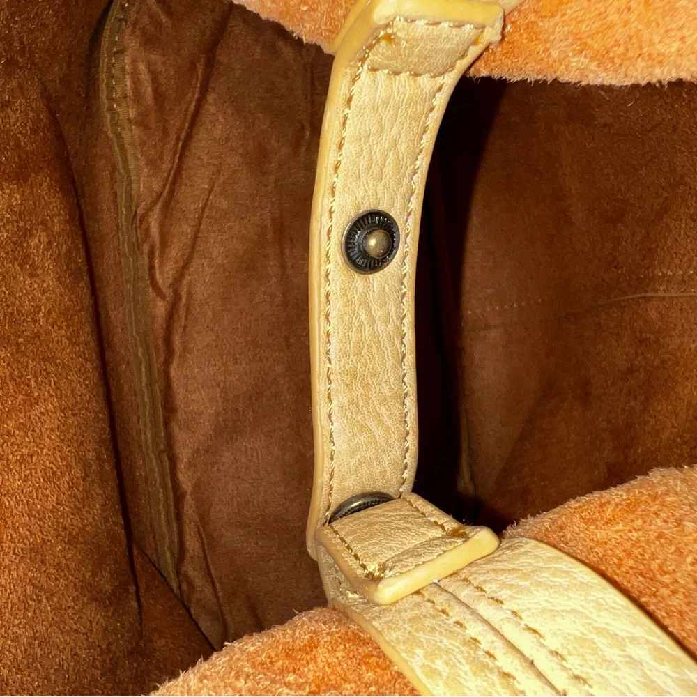 Mustard Yellow Vegan Leather Tote Bag